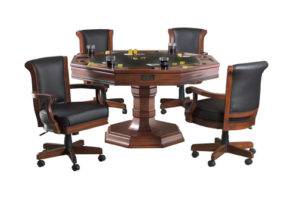 Brunswick Centennial Games Table w/4 chairs