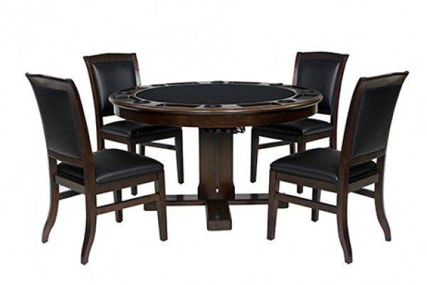 Legacy 54" Heritage 3-in-1 Game Table Set c/w 4 Chairs