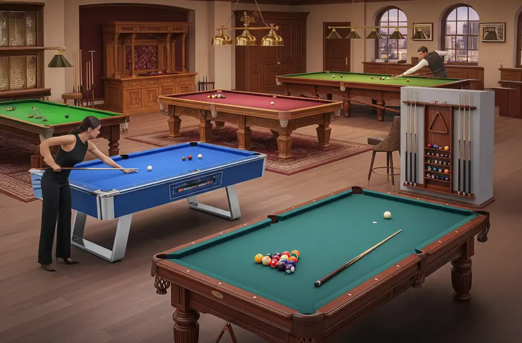 Exploring Varieties The Complete Guide to Pool Tables