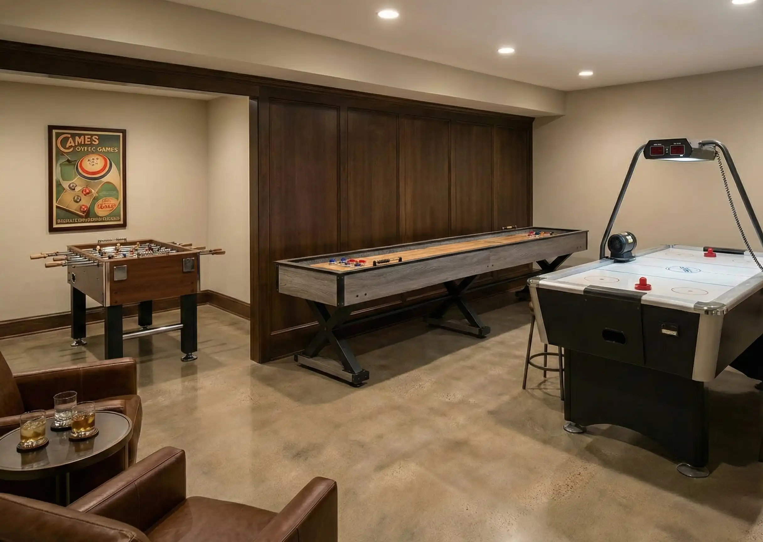 Choosing a Shuffleboard Foosball or Air Hockey Table