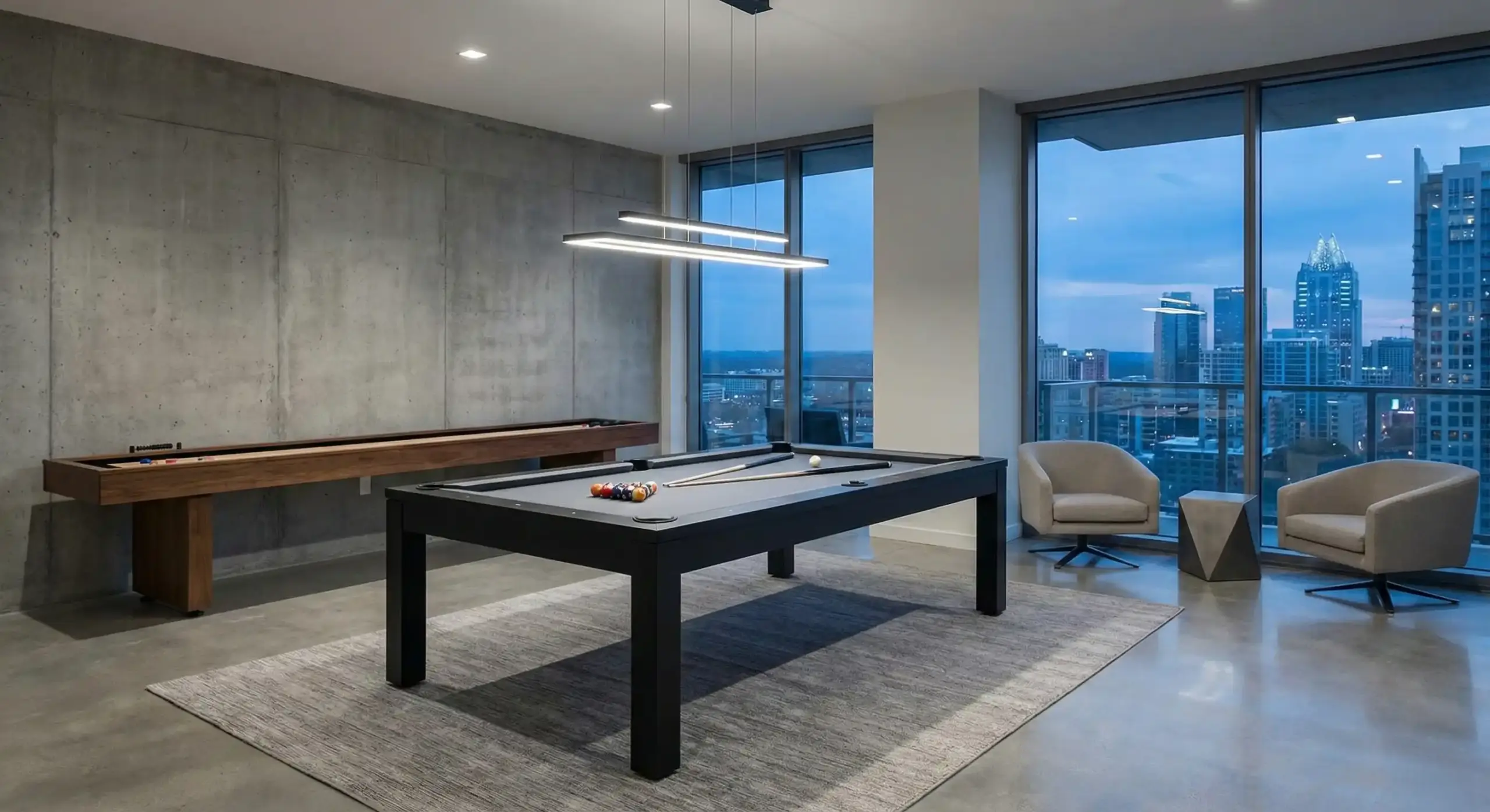 The Modern Minimalist- Sleek Design and City Views